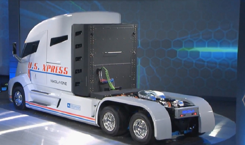 водородные грузовики